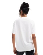 Cotton On boxy oversized t-shirt in white