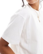 Cotton On boxy oversized t-shirt in white